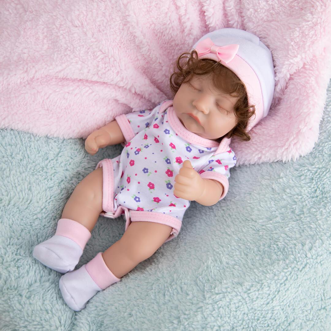 Kayde-Yesteria 12-Inch Realistic Baby Doll Full Silicone Body