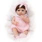 Adelle-16 Inch Realistic Reborn Baby Dolls with a Baby Carrier/Bassinet